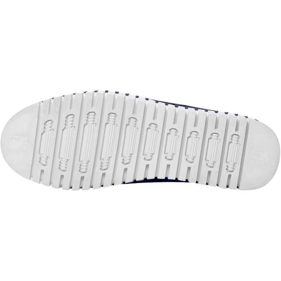 NWT Ilse Jacobsen Tulip 3373 Women's Platform Slip-On Shoes Dark Indigo Size 10 - Picture 5 of 6